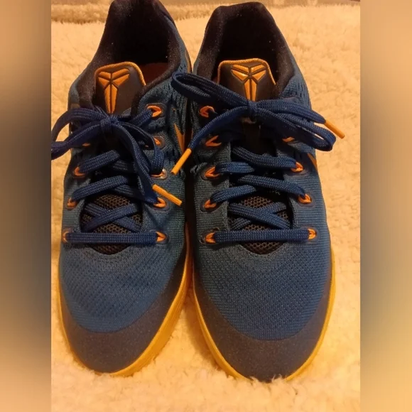 Kobe 9 EM 'Gym Blue' SKU: 646701 474 Colorway: Gym Blue/University Gold/… - Picture 2 of 12